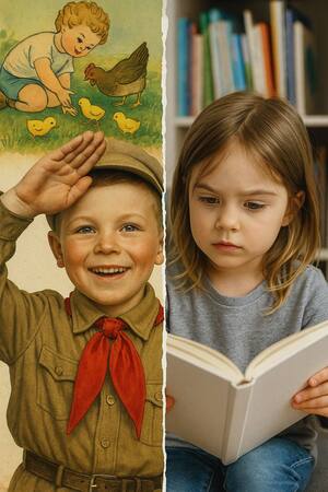 Образ ребёнка в советских и современных детских книгах