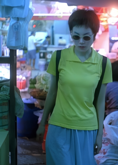 Цвет как сюжетный маркер в фильме Вонга Кар-Вая