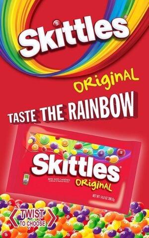 Анализ рекламы «Skittles» из 2010-х гг