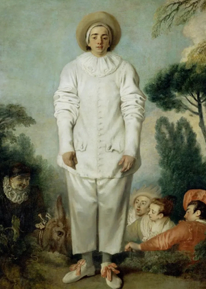 Образы актеров в работах Антуана Ватто