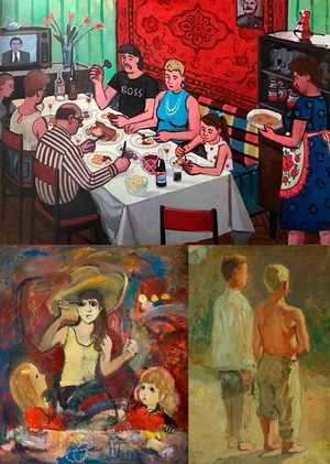 Детство в живописи советских и современных художников