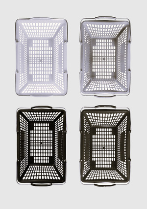 Появление и развитие продуктовой корзины и тележки