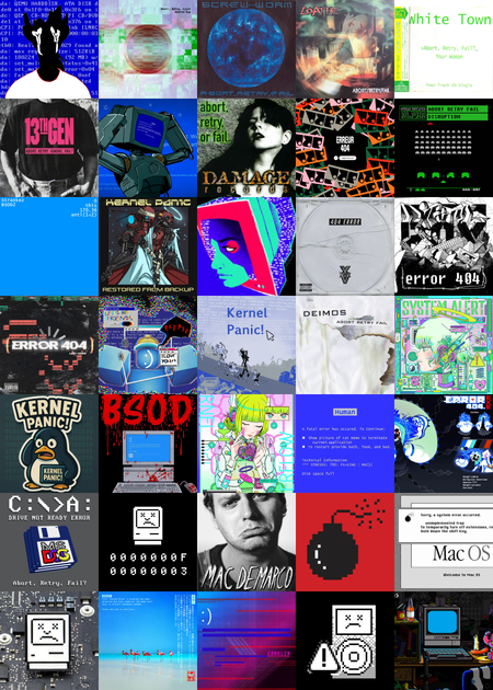 «Код Ошибки» как Поп-Арт: визуальные символы цифровой эпохи