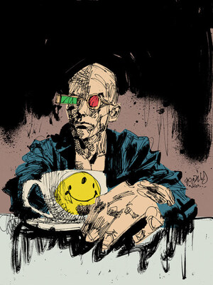 Образ  Хантера С. Томпсона в комиксе Трансметрополитен