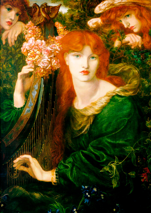 Особенности цветовой палитры искусства прерафаэлитов