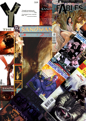 Сравнение статических и динамических элементов в комиксах Vertigo