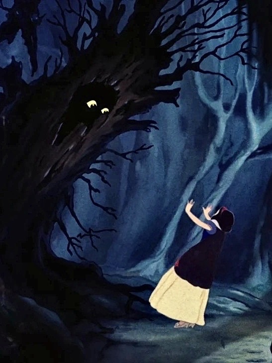 Визуальные образы леса, как метафоры состояния героя