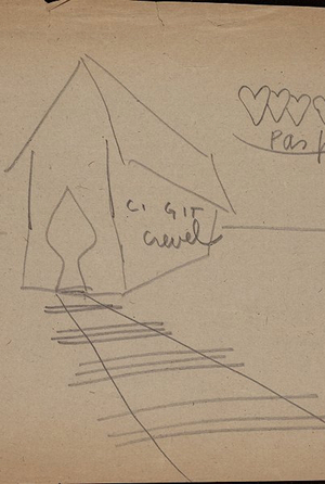 Автоматическое письмо как визуальный метод мышления