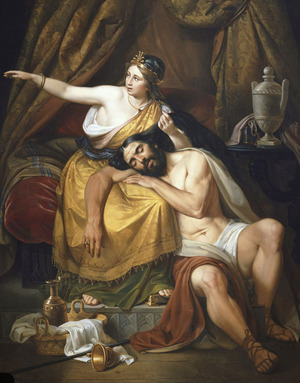 От благодати к пустоте: волосы Самсона как визуальный код силы и её утраты 