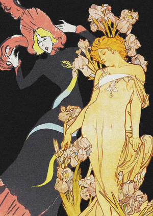 Два пути изображения женского образа в графике модерна