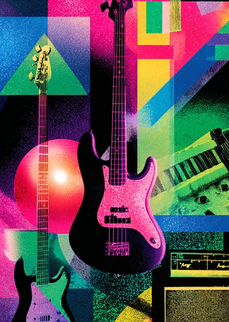 Дизайн сценических инструментов для поп- и рок-звёзд