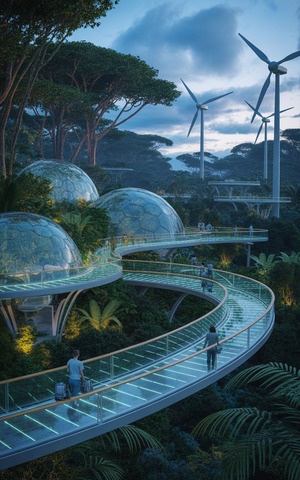 Интеграция природных экосистем и высоких технологий в кинематографе