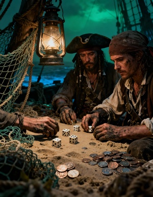 Эстетика пиратов в механиках современных настольных игр
