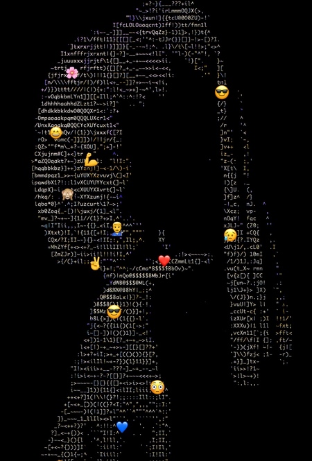 ASCII-арт и эмодзи как сетевые визуальные языки: от пикселя к пиктограмме