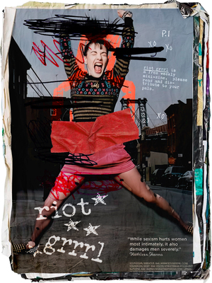 Riot Grrrl — визуальный язык феминизма и протеста 1990-х