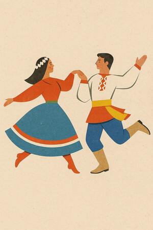 Советский танец как визуальная система