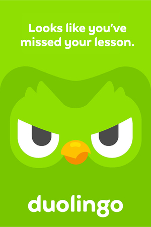 Рекламная кампания Duolingo