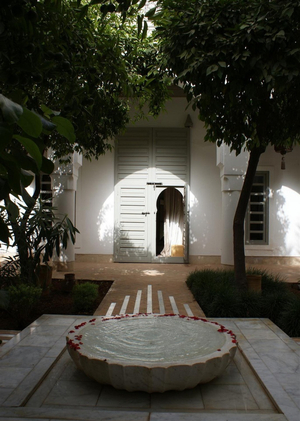 Вода, камень, растение: Символика материалов в создании образа Рая