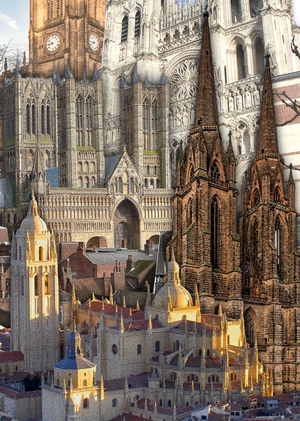 Многообразие форм готической архитектуры в разных регинах Европы