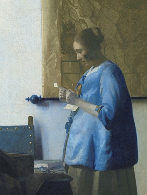 Северный синий: от ван Эйка до Вермеера