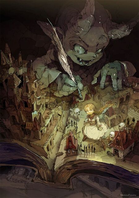 Фантастичный мир иллюстраций Поски Дэмидзу