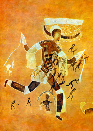 Сравнение визуального языка первобытной живописи Африки и Европы