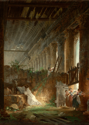 Архитектура и природа в работах Гюбера Робера