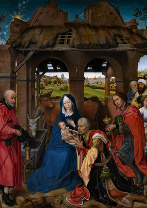 Триптих как визуальная структура: сравнение двух алтарей XV века.