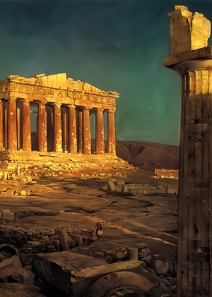 Античный храм. Древняя Греция, этруски и Древний Рим. Сходства и различия.