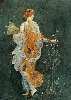 Помпейские фрески под вулканическим пеплом