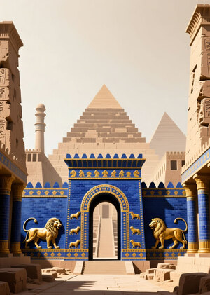 Дворцовые комплексы Древнего мира 