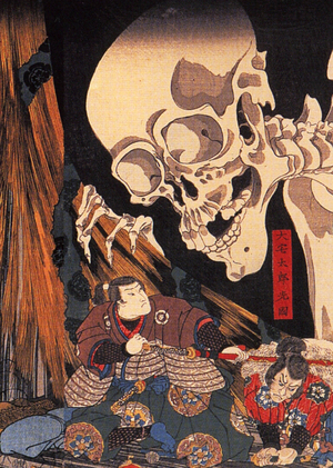 Красота и страх в японских гравюрах укиё-э