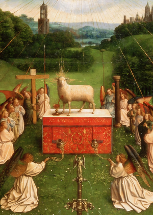 Символика образов «Гентского алтаря» братьев ван Эйков