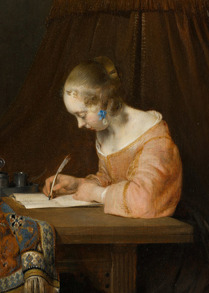 Эпистолярный мотив в голландской живописи XVI-XVII веков