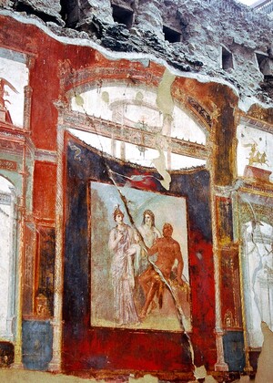 Развитие настенной живописи от Римской к Византийской