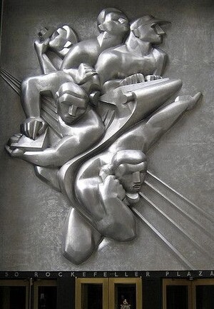 Скульптурный рельеф в ХХ веке