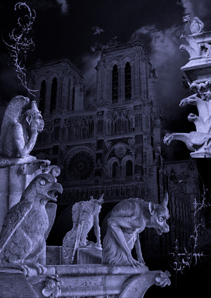 Гаргульи в архитектуре французских готических соборов XIII–XIV веков