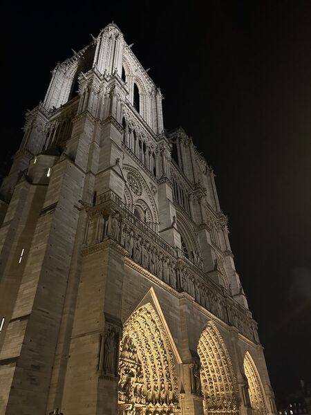 Готический стиль. Анализ собора Парижской Богоматери 