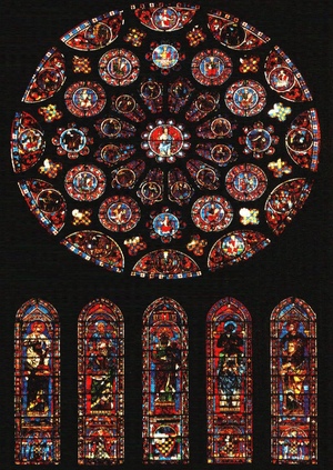 Эволюция церковных витражей в Европе XIII-XV веков