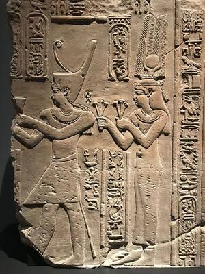 Семиотика египетской гробничной фрески