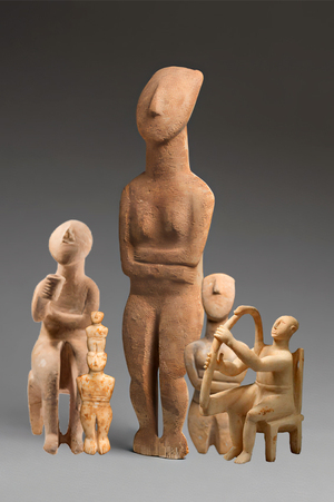 Скульптура Кикладских островов III-II тысячелетий до н.э.