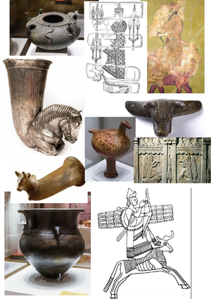 Взаимосвязь значение и назначение сосуда и изображения животного в Урарту