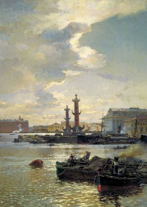 Облик Петербурга глазами великих русских художников. XVIII-XIX века.