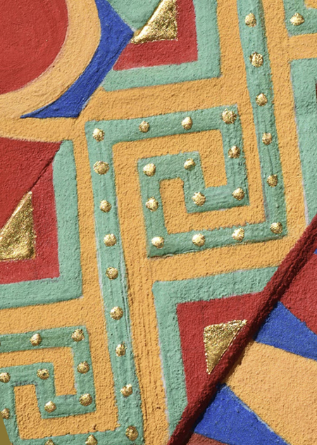 Цвет в скульптурах Древней Греции