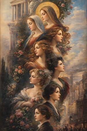 Женщина в искусстве: визуальные архетипы и историческая трансформация