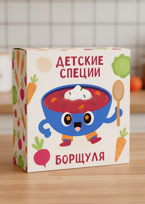 Борщуля | маскот для бренда специй