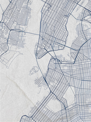 Город по плану. Сетка, линия, парабола, центрическая композиция 