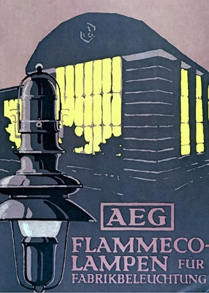 Эволюция айдентики Allgemeine Elektricitäts-Gesellschaft (AEG)