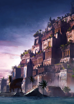 Дворцовые комплексы Древнего мира. Сходства и различия.