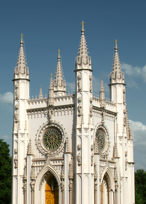 Готические реминисценции в русской художественной культуре XVIII-XIX веков